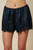 Satin & lace trim shorts
