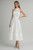 Elegant occasion lace midi