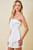 Kate asymmetrical peplum mini