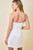 Kate asymmetrical peplum mini