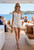 Tied down romper set