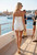Tied down romper set