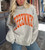 Tennessee &TN reversible mock neck sweatsweatshirt