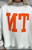 Tennessee &TN reversible mock neck sweatsweatshirt