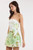 Matcha mojito strapless mini