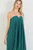  Emerald Hour Pleated Maxi Gown