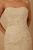 **This picture shows detail but is shown in a light beige the dress is more ivory like the first photo**