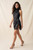 Rascal After Hours Lace Trim Satin Mini