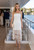 Champagne Confetti Disc Lace Midi Dress