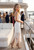 Champagne Confetti Disc Lace Midi Dress