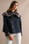 Midnight Highlands Plaid Cape Trench Jacket