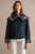 Midnight Highlands Plaid Cape Trench Jacket