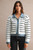 Mixed Media Stripe Cardigan