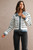 Mixed Media Stripe Cardigan