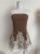 Whiskey Rodeo Lace Romper Dress