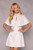 Socialite Status Satin Cape Dress