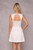 Socialite Status Satin Cape Dress