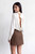 Satin Cowl Back Blouse