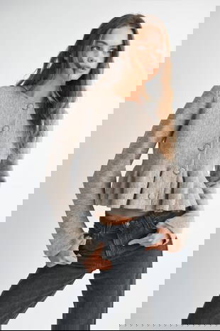 トップス Acka. peplum knit cardigan 24034964_0e9370d4-bdc5-4db2-