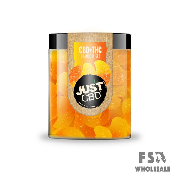 JUST CBD HEMP INSFUSED CBD+ THC 4000MG - ORANGE SLICES