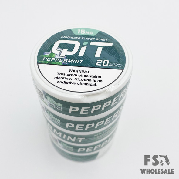 QIT NICOTINE POUCHES 15MG - PEPPERMINT