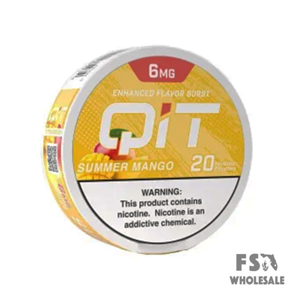 QIT NICOTINE POUCHES 6MG - SUMMER MANGO