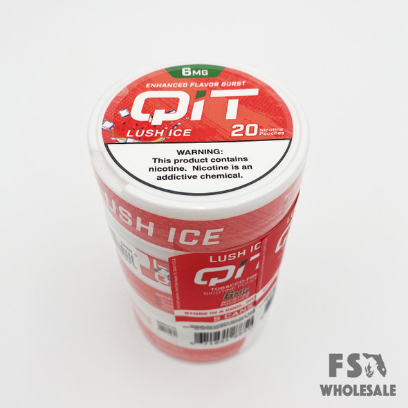 QIT NICOTINE POUCHES 6MG - LUSH ICE