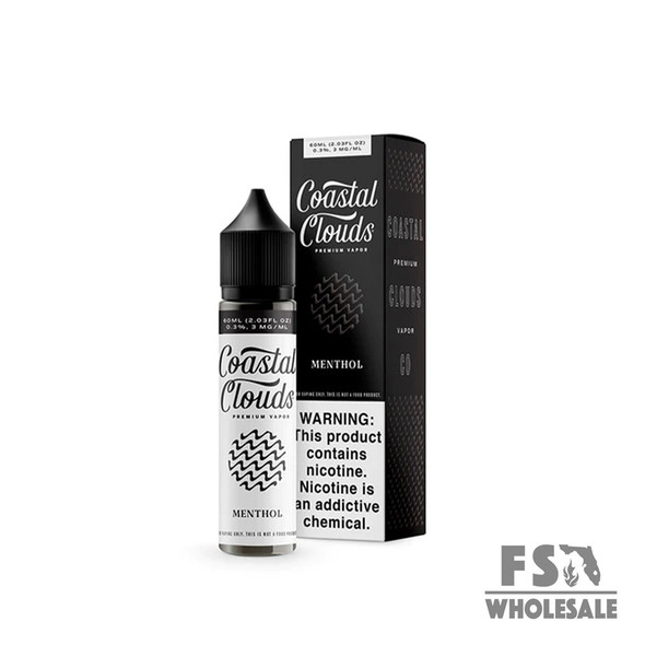 COASTAL CLOUDS 60ML E-LIQUID 06MG - MENTHOL