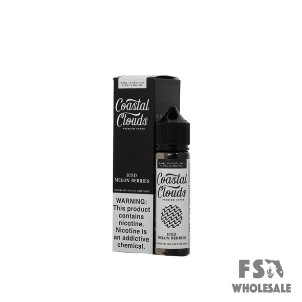 COASTAL CLOUDS 60ML E-LIQUID 03MG - ICED MELON BERRIES