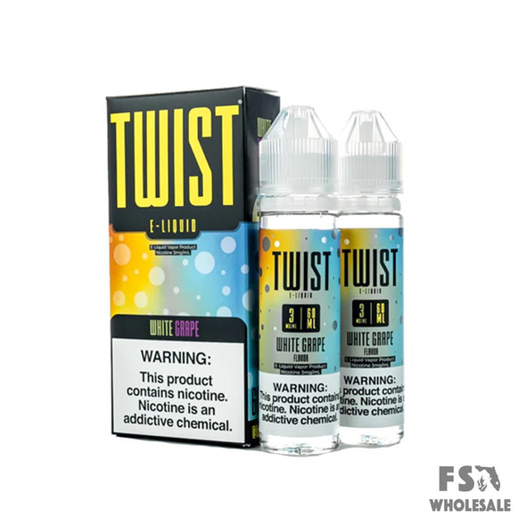 TWIST 60ML E-LIQUID 06MG WHITE GRAPE