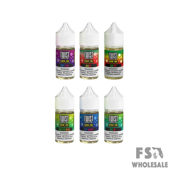 TWIST 30ML SALT NIC 50MG - YELLOW PEACH