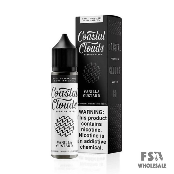 COASTAL CLOUDS 60ML E-LIQUID 03MG - VANILLA TOBACCO