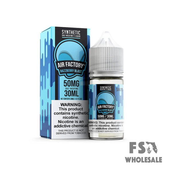 AIR FACTORY SYNTHETIC 30ML SALT 50MG - RAZZBERRY BLAST