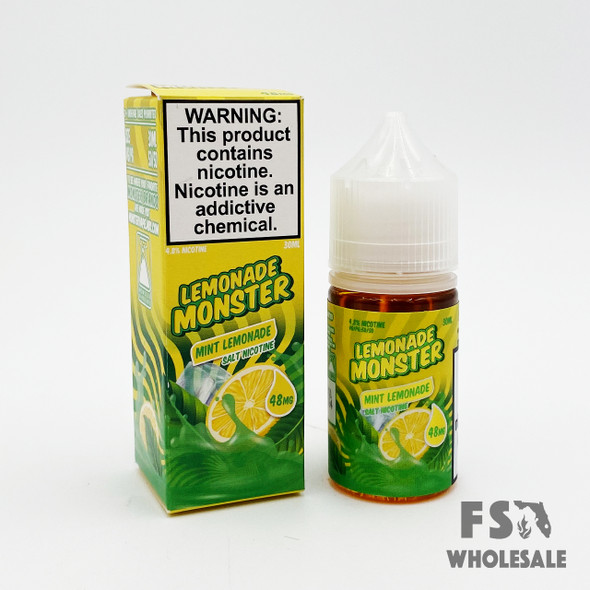 LEMONADE MONSTER 30ML SALT 48MG - MINT LEMONADE