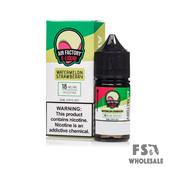 AIR FACTORY 30ML SALT 18MG - WATERMELON STRAWBERRY 