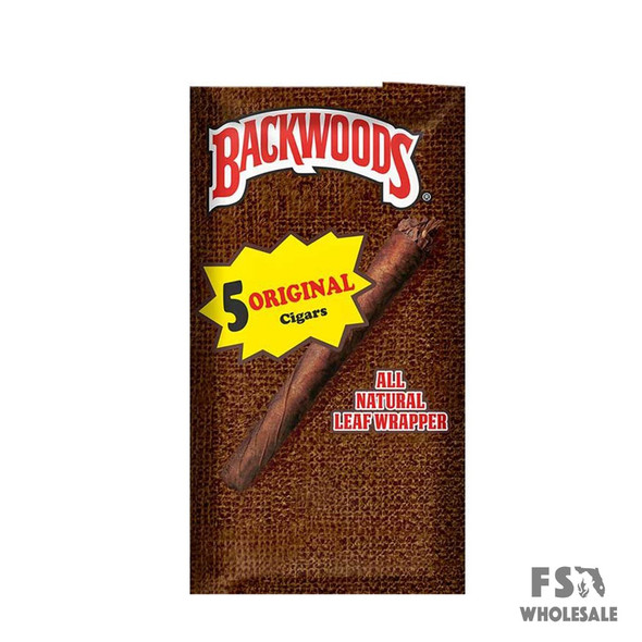 BACKWOODS ALL NATURAL CIGARS 5/PK - ORIGINAL