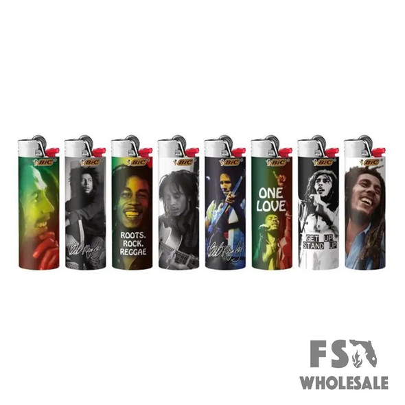 BIC LIGHTERS SPECIAL EDITION - BOB MARLEY