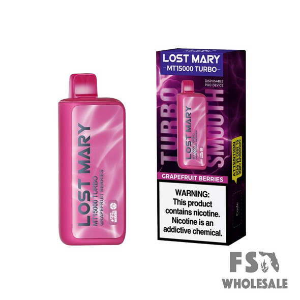 LOST MARY MT15000 DISPOSABLE - GRAPEFRUIT BERRIES