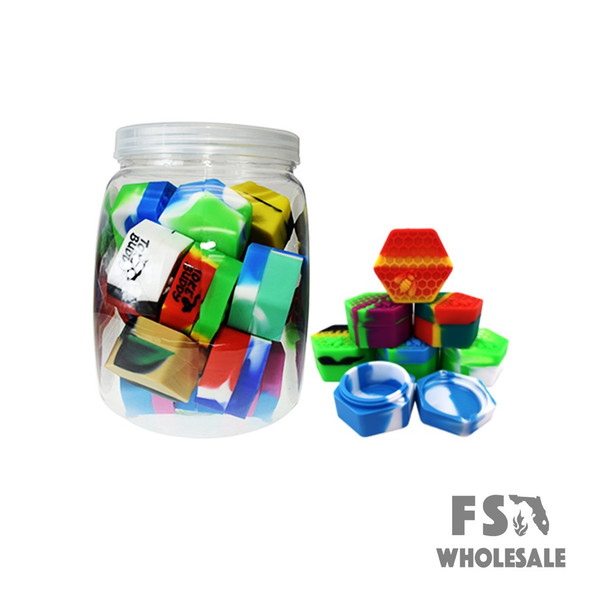 TOKE BUDDY SILICONE WAX CONTAINERS 20CT - ASSORTED   