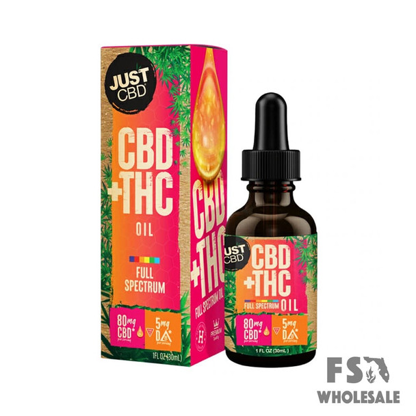 JUST CBD CBD + THC OIL