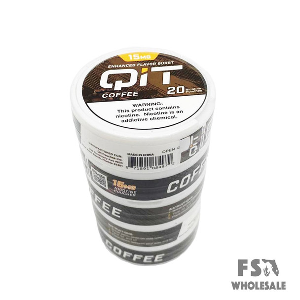 QIT NICOTINE POUCHES 15MG - COFFEE