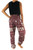 Burgundy ELEPHANT Pants Women Boho Pants Hippie Pants Yoga 