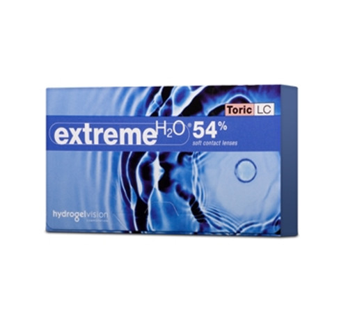 Extreme H2O 54% Toric LC 6 Pack contact lenses