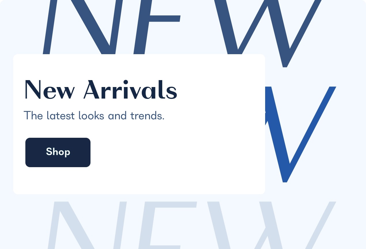 New Arrivals