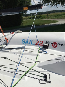 Sail22 Viper Main Sheet with Split Tail