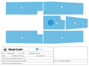 MC Scow Raptor Deck - Older Model