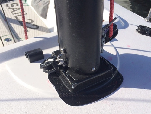 J/70 Mast Base Guard - Carbon