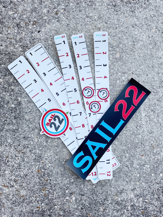 Trim stickers
