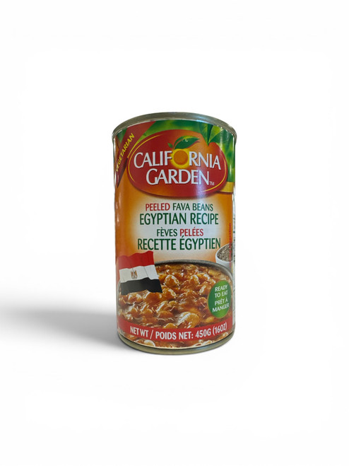California Garden Peeled Fava Beans Egyptian Recipe (Foul)