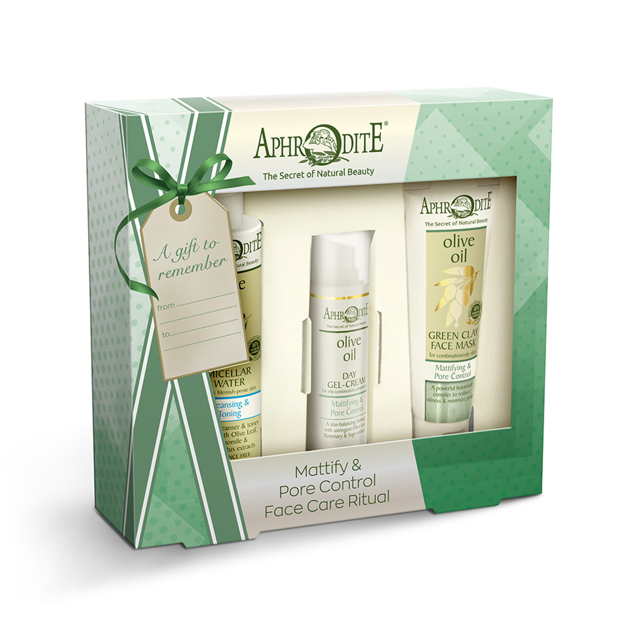 Mattify & Pore Control Face Care Kit - Aphrodite Natural Bath Essentials